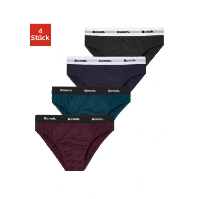 Abbildung von Bench 4 PACK Slip Navy bordeaux petrol anthrazit, Herren, Größe: Small, anthrazit