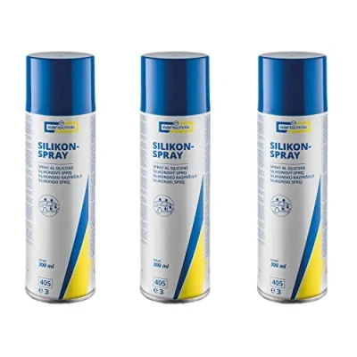 Abbildung von CARTECHNIC 3X Silikonspray Gleitmittel Trennmittel Pflegemittel Schutzmittel 300 ml