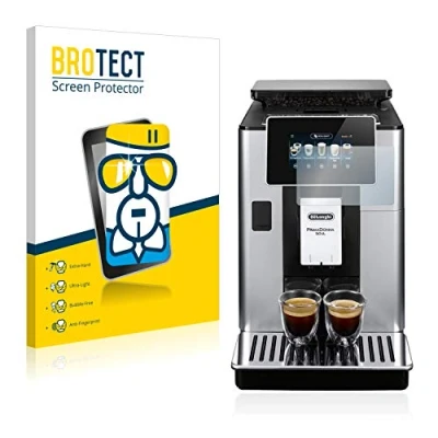 Abbildung von BROTECT Schutzglas für DeLonghi PrimaDonna Soul ECAM610.74.MB Schutzfolie Panzer Folie Glas [Extrem Kratzfest 9H, Anti Fingerprint,