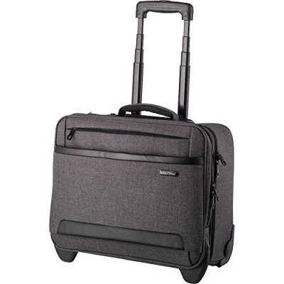 Abbildung von Lightpak Laptop Trolley Arkon Rollkoffer, 42 cm, 22 L, Grau