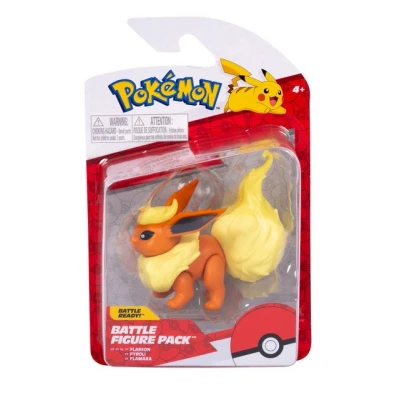 Abbildung von Jazwares Spielfigur Pokémon Battle Figur Flamara (NEU &amp; OVP)