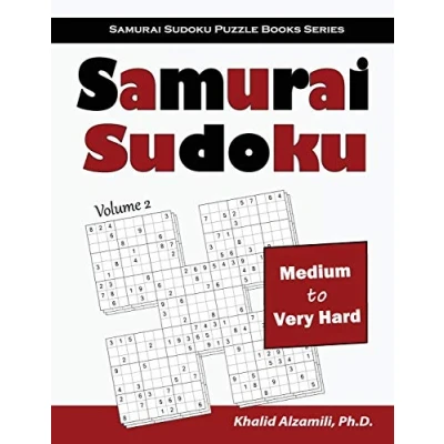 Abbildung von Samurai Sudoku: 500 Medium to Very Hard Sudoku Puzzles Overlapping into 100 Style (Samurai Puzzle Books Series, Band 2)