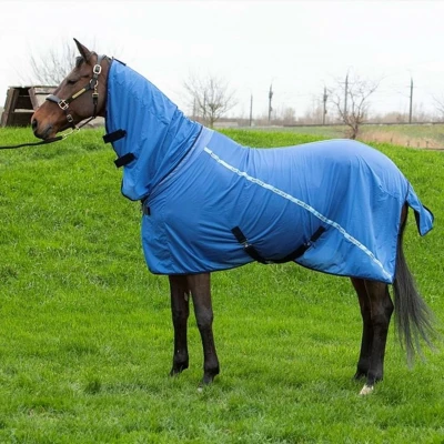 Abbildung von Harry&#039;s Horse Fliegendecke Mesh Pro Neck Blau