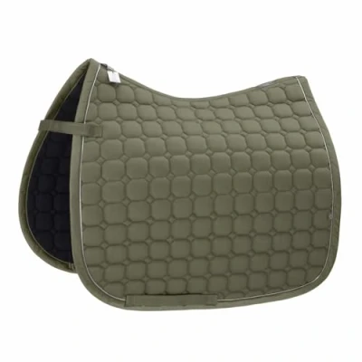 Abbildung von Eskadron Schabracke Classic Sports &#039;25 Cotton Dressur Dusty Olive Warmblut Agradi.deVerkauft von Agradi