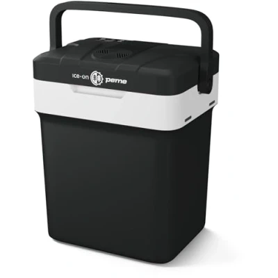 Abbildung von peme Essential 26 L Night Sky Thermoelektrisch mit ECO Modus AC/DC zum Kühlen und Warmhalten Cool Box 12 Volt 230 Anschluss Mini Kühlschrank fur Auto Camping