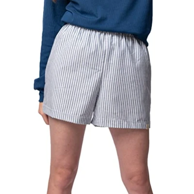 Abbildung von greenjama Damen Pyjama Shorts, GOTS Zertifiziert Pyjamaunterteil, Ultramarin, 40