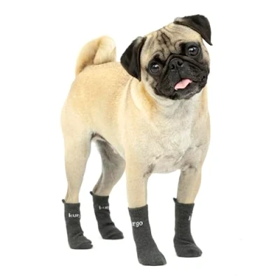 Abbildung von kurgo Pfotenschutz Hundesocken Blaze Cross Socks 4er Pack