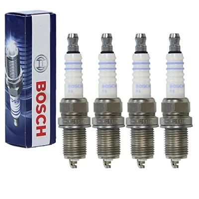 Abbildung von 4x Original BOSCH Zündkerze Zündkerzen FR8DCX+