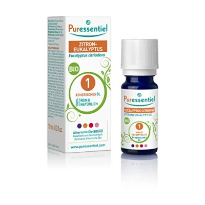 Abbildung von Puressentiel Ätherisches Öl Zitrone Eukalyptus Bio 10 ml BBDÄÖ 100% rein und natürlich
