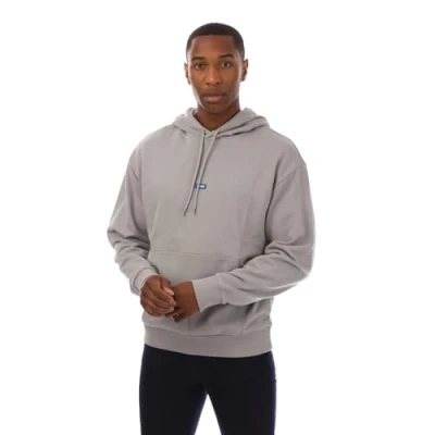 Abbildung von HUGO Nalonso Kapuzenpullover, Herren, Größe: Large, Open grey