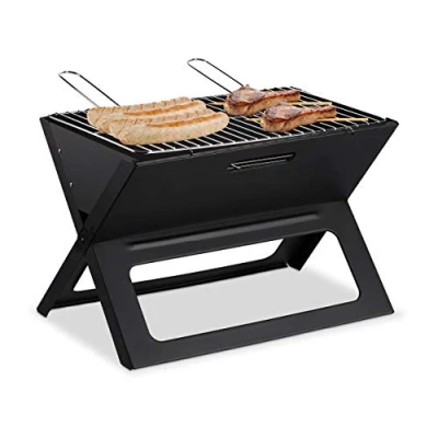 Abbildung von relaxdays Holzkohlegrill Klappgrill