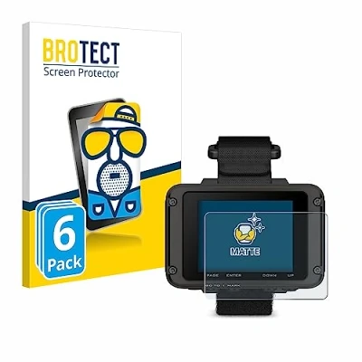Abbildung von BROTECT Entspiegelungs Schutzfolie für Garmin Foretrex 801 (6 Stück) Matte Displayschutz Folie, Anti Reflex, Fingerprint