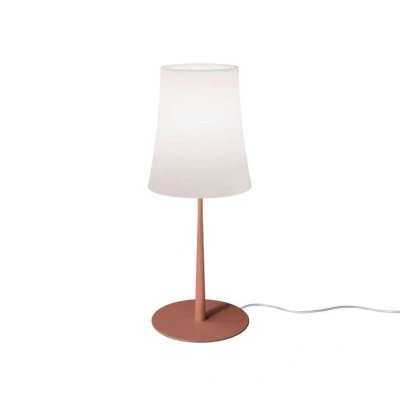 Abbildung von Foscarini Birdie Easy Grande Tischlampe ziegelrot