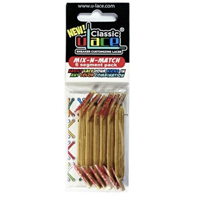 Abbildung von U Laces Schnürsenkel Classic Mix N Match 6 Stück elastische mit Wiederhaken