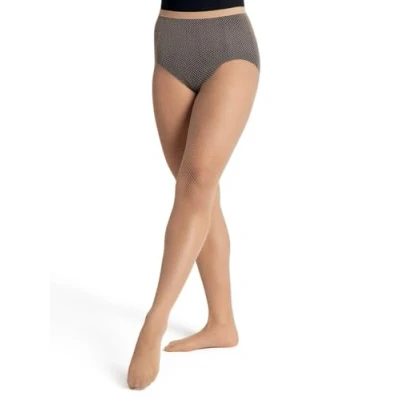 Abbildung von Capezio Damen Studio Basics Netzstrumpfhose, nahtlos Eng, Caramel, L/X Large (3er Pack)