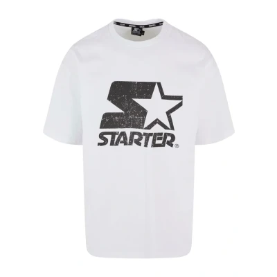 Abbildung von Starter LOGO Oversize TEE Tshirt print, Herren, Größe: XL, White