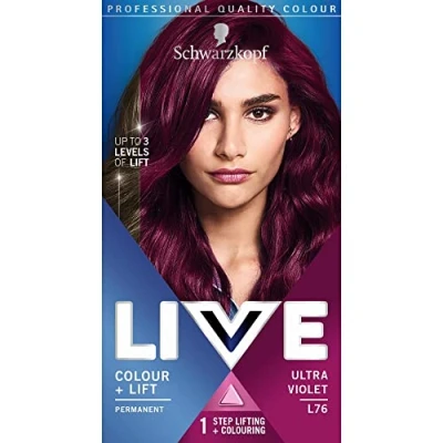 Abbildung von Schwarzkopf LIVE L76 Ultra Violet, 100 ml