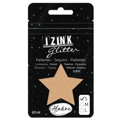 Abbildung von Aladine Izink Glitter Gold Pastell 60 ml