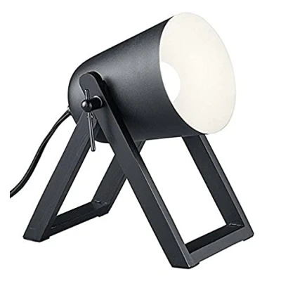 Abbildung von TRIO Leuchten Schreibtischlampe Marc, Ein /Ausschalter, ohne Leuchtmittel, Warmweiß, Tischleuchte, Lichtkegel frei positionierbar, Leuchtmittel wechselbar