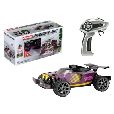 Abbildung von Carrera 370183025 Purple Rocket 1:18 RC Einsteiger Modellauto Elektro Buggy Allradantrieb (4WD) (370183025)