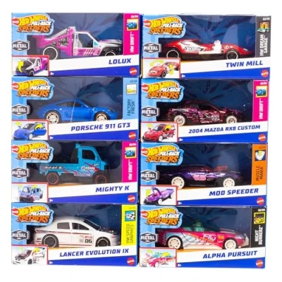 Abbildung von Hot Wheels HPR70, Fahrzeug Set, 3 Jahr(e), Metall, Kunststoff, Mehrfarbig