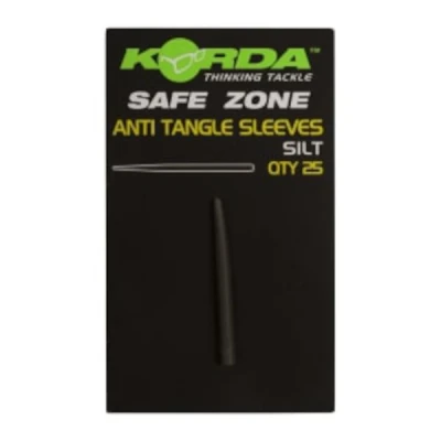 Abbildung von Korda Safe Zone Anti Tangle Sleeves Silt (25 Stück) Kleinmaterial