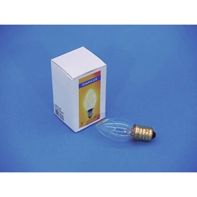Abbildung von OMNILUX 12V/5W E 14 Kerzenlampe Speziallampe für 12 V Gleichspannung