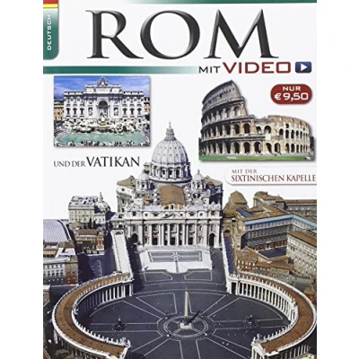 Abbildung von Rom und der Vatikan: Mit Video per QR Code. Sixtinische Kapelle