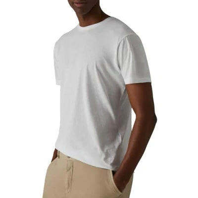 Abbildung von Hackett London DYE Tshirt basic, Herren, Größe: Small, White