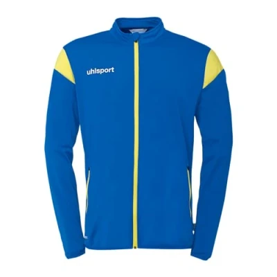 Abbildung von uhlsport Unisex Squad 27 Classic Sport Jacke, Azurblau/limonengelb, S EU