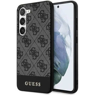 Abbildung von Samsung Galaxy S24 Plus Hülle Kunststoff Guess Backcover/Hard Case Handyhülle Schwarz