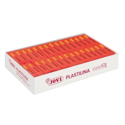 Abbildung von Jovi Plastilina, 30 Tabletten 50 g, Rot Gehäuse (7005)