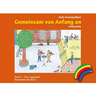 Abbildung von Gemeinsam von Anfang an. Violaschule, Band 3 Das Lagenspiel . Spielpartitur