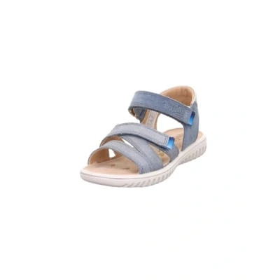 Abbildung von Superfit Sparkle Riemensandalette für Kinder, Größe: 30, Blau/silber Schuhe