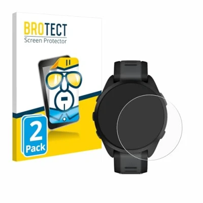Abbildung von BROTECT (2 Stück Schutzfolie für Garmin Forerunner 165 Displayschutz Folie Ultra Klar