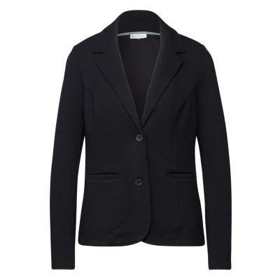 Abbildung von Street One Struktur Blazer, Damen, Größe: 34, Blau