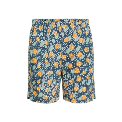 Abbildung von Jack Wolfskin Villi Print K kurze Sporthose für Kinder, Größe: 92, Dark sea