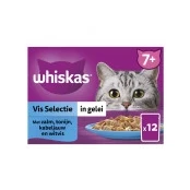 Abbildung von Fisch Selection in Gelee Mahlzeitentüten Multipack 12x85g Tiernahrung Whiskas