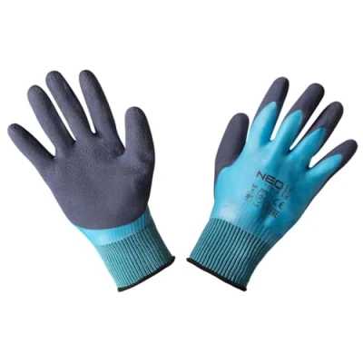 Abbildung von NEO TOOLS 97 643 9 Schutzhandschuh Blau, grau Latex