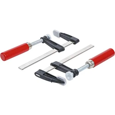 Abbildung von BGS Diy 1842 Schraubzwingen Satz 150 x 50 mm 2 tlg.