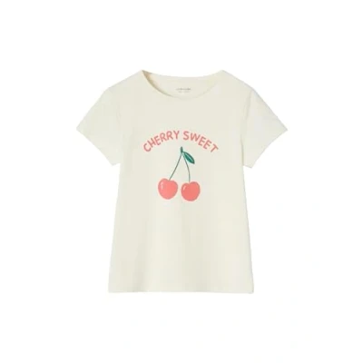 Abbildung von Vertbaudet Tshirt print für Kinder, Größe: 158, Vanille