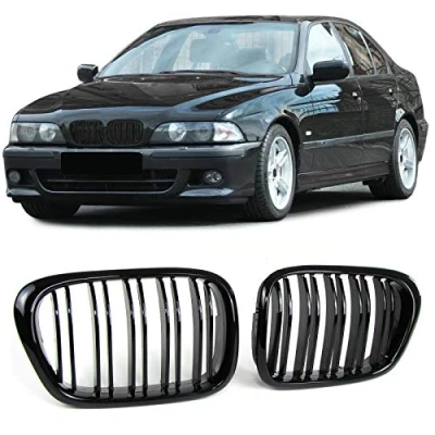 Abbildung von Sport Performance Kühlergrill Doppelsteg Glanz passend für BMW 5er E39 95 03