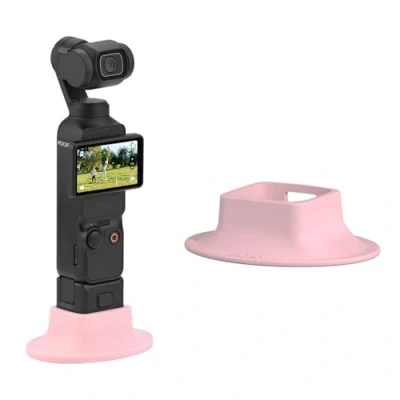 Abbildung von BRDRC Pocket 3 Ständer Basis Stützbasis, Kamerahalterung Desktop Stabile Halterung rutschfeste Unterstützung Adapter für DJI OSMO Kamera Zubehör