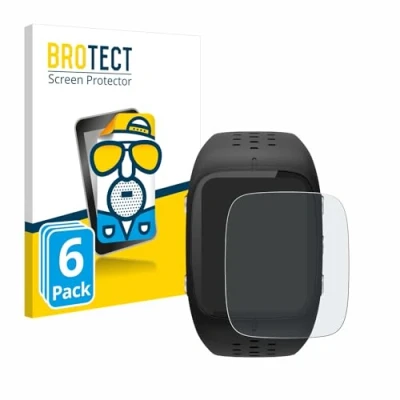 Abbildung von BROTECT Entspiegelungs Schutzfolie für Polar M430 (6 Stück) Matte Displayschutz Folie, Anti Reflex, Fingerprint