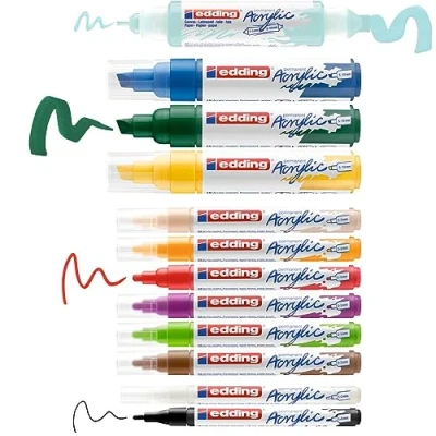 Abbildung von Edding Acrylic creative set 12pcs