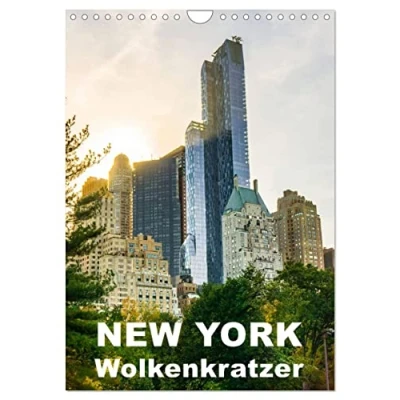 Abbildung von New York Wolkenkratzer (Wandkalender 2025 DIN A4 hoch), CALVENDO Monatskalender