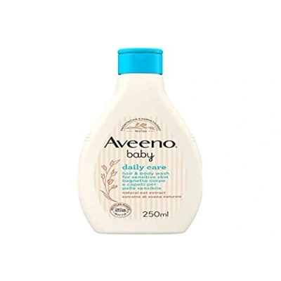 Abbildung von Aveeno Baby Daily Care Körper und Haar für empfindliche Haut, ohne Sulfate Parabene, 250 ml