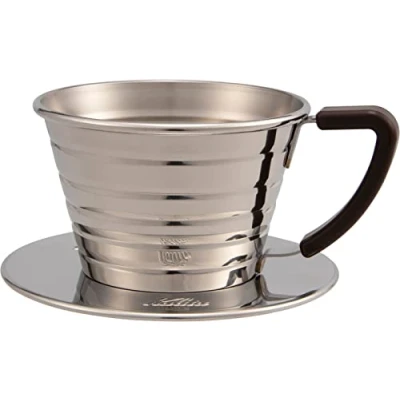 Abbildung von Kalita Wave 155 Edelstahl Dripper, 1 von FROG.coffee