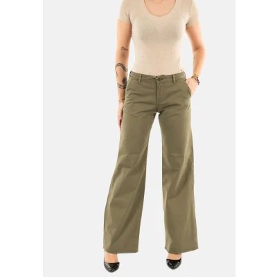 Abbildung von Le Temps Des Cerises Stoffhose, Damen, Größe: 24, Vert