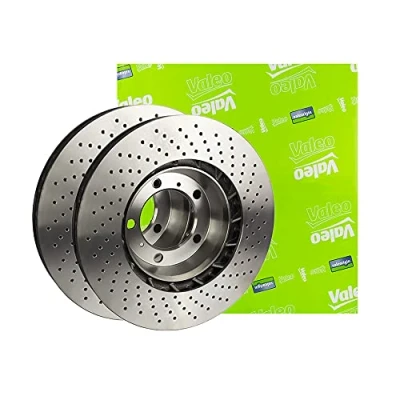 Abbildung von VALEO Bremsscheibe PEUGEOT: 206 Schrägheck, 206+ 106 II CITROËN: Xsara Coupe, AX Schrägheck 886194 424996